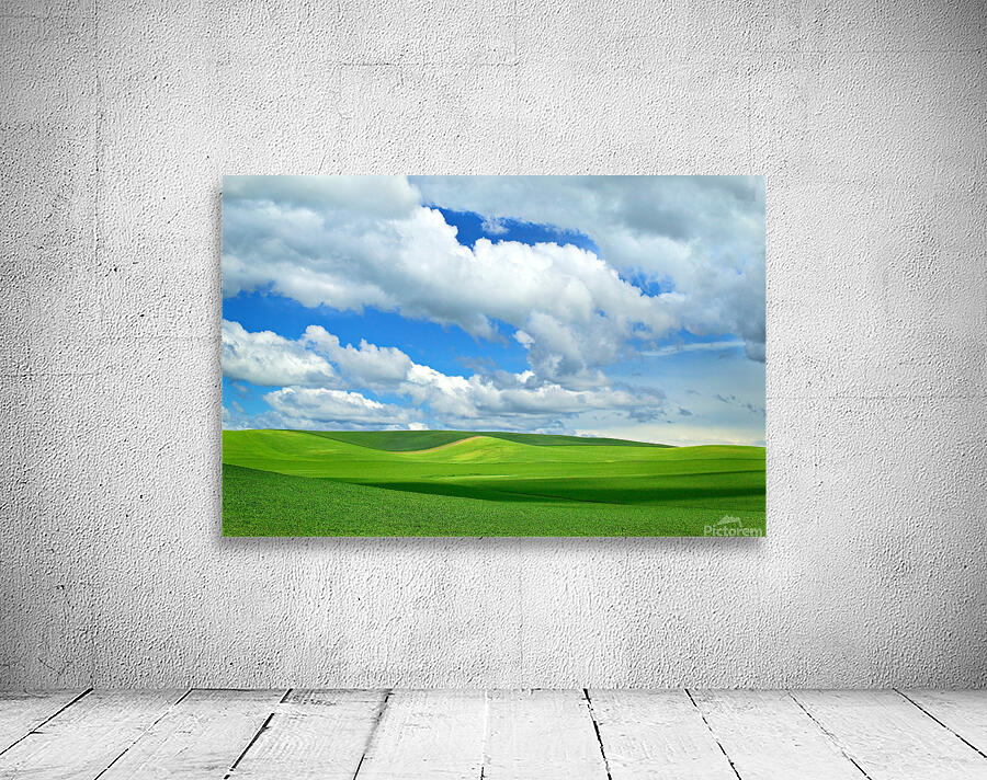 Palouse Zen Portrait Wall Preview