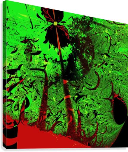 Digital_Tornado_Take_4 Canvas Print