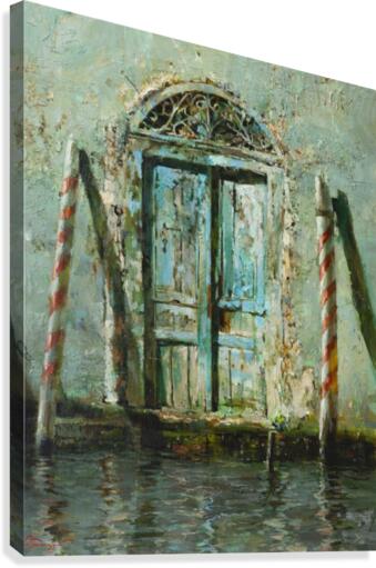 Venetian_Door Canvas Print