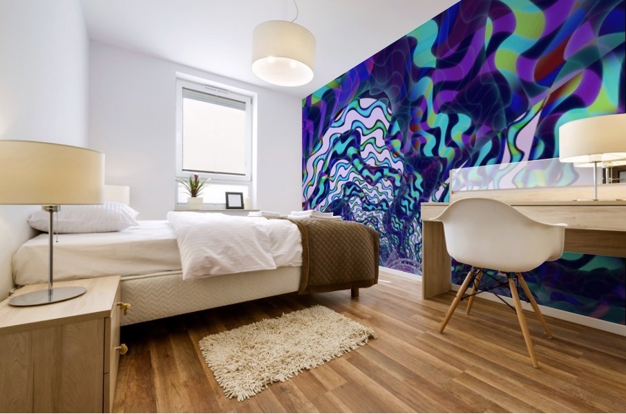 Digital_Tornado_Take_2 Mural print