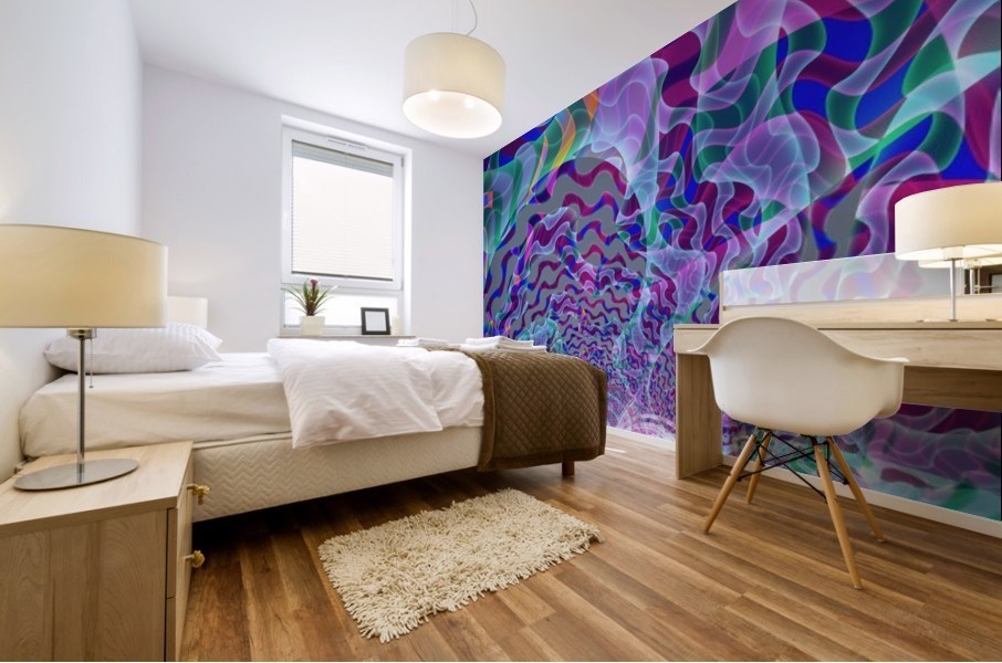 Digital_Tornado_Take_3 Mural print