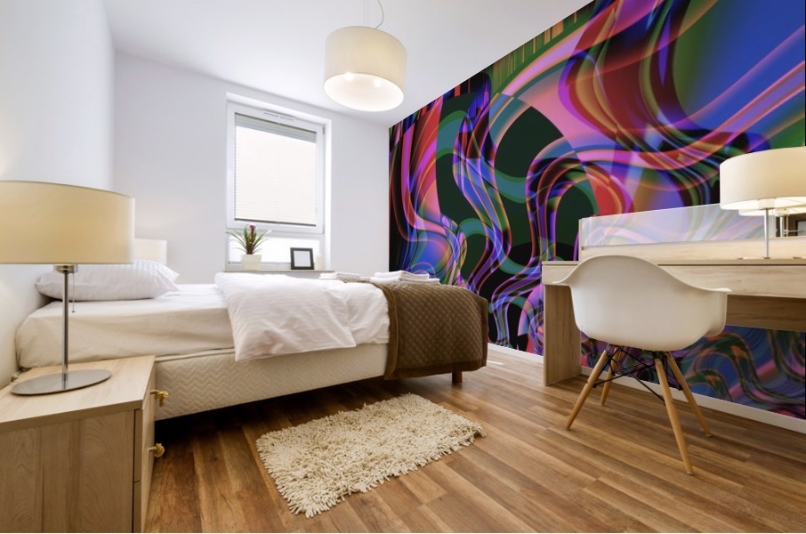Aurora_Borealis Mural print