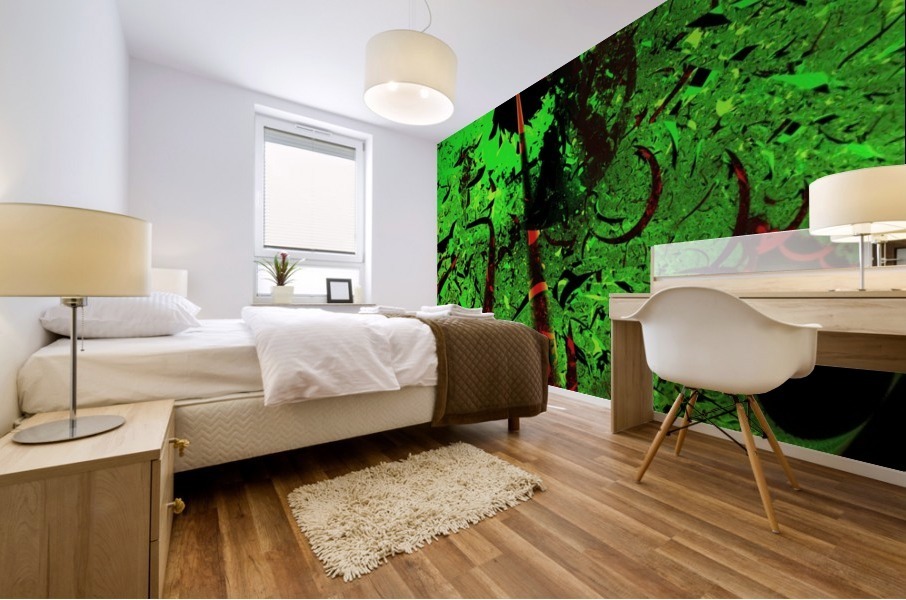 Digital_Tornado_Take_4 Mural print
