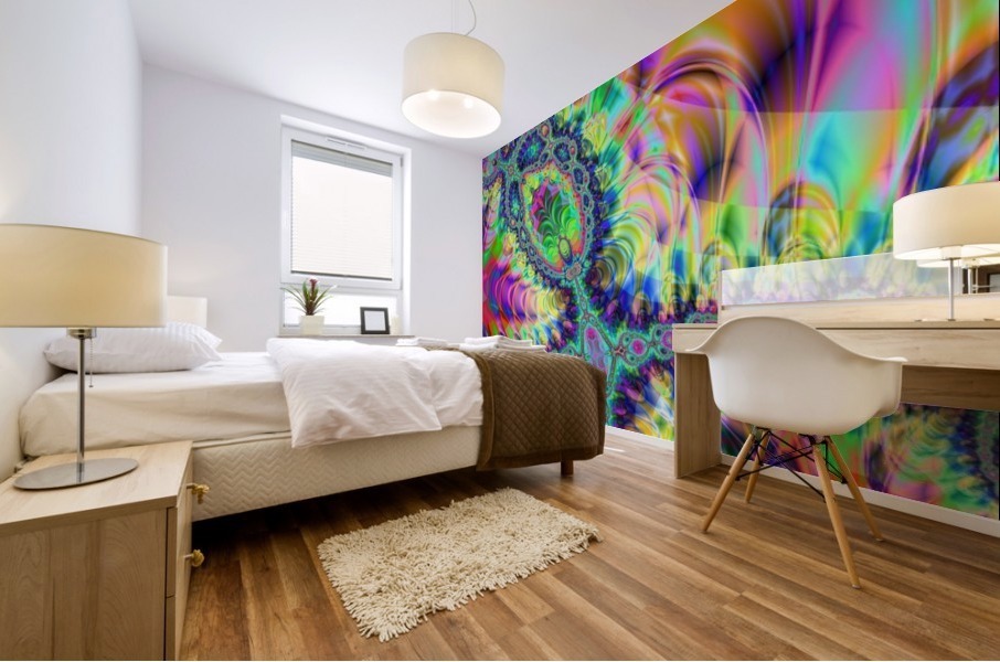 Plastic_Jungle_3 Mural print