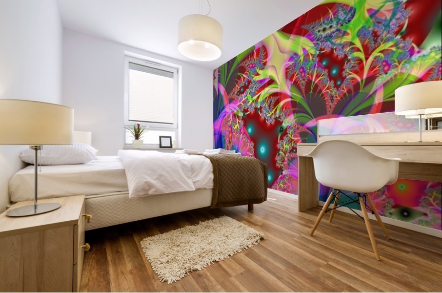 Tangerine_Island_3 Mural print