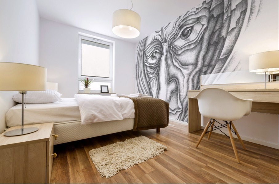 Portrait_1 Mural print