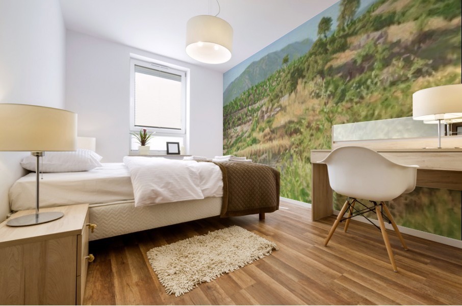 Foothills_In_Turkey Mural print