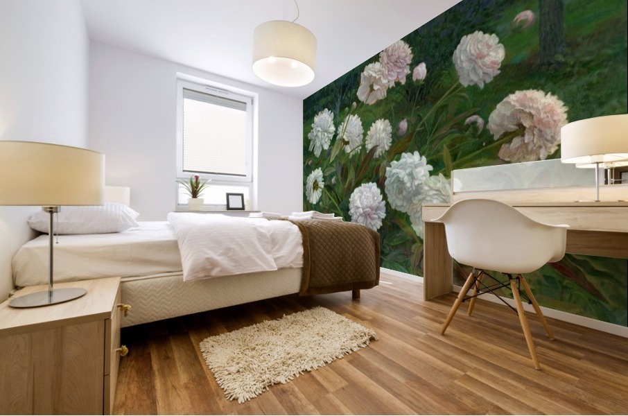 Peonies Mural print