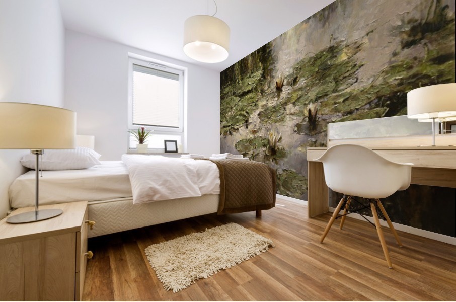 Old_pond Mural print