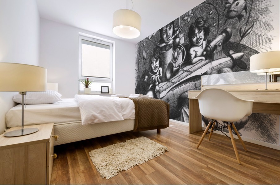 Yellow _submarine Mural print