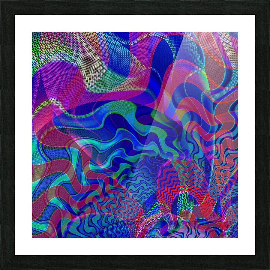 Digital_Tornado_Take_1 Picture Frame print