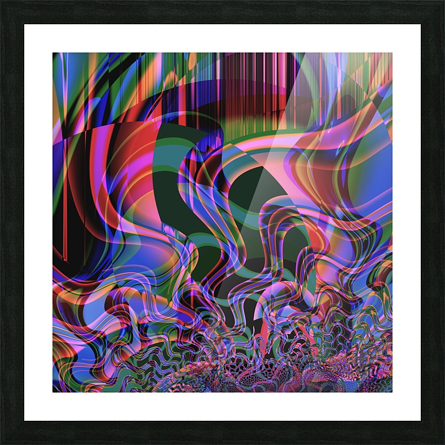 Aurora_Borealis Picture Frame print