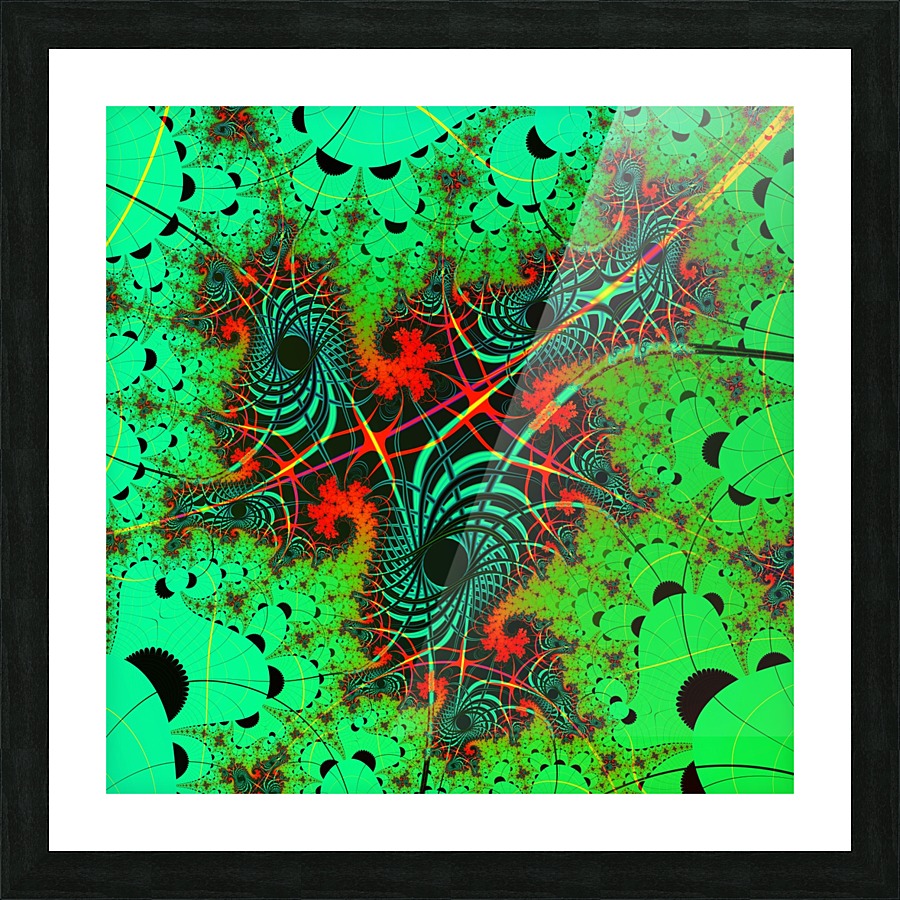 Google_Chart Picture Frame print