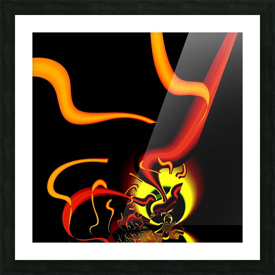 Lightening_Nude Picture Frame print
