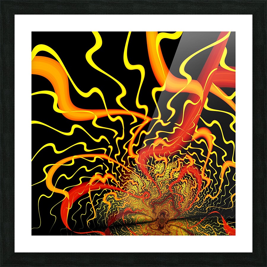 Lightening_Dressed Picture Frame print