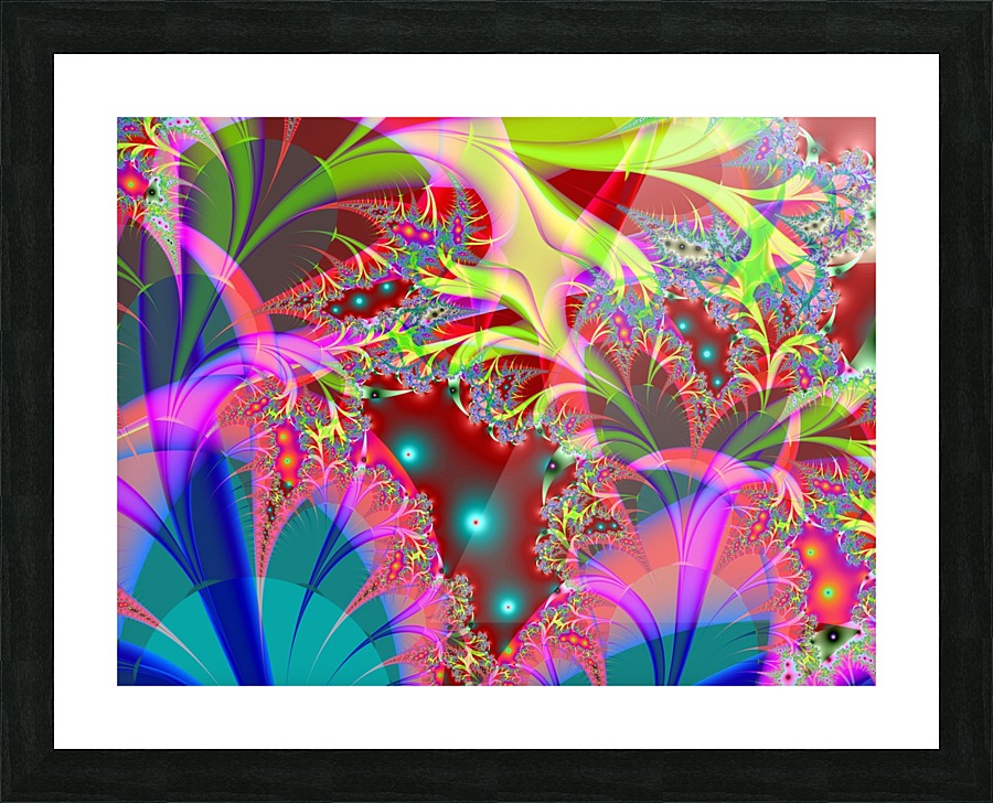 Tangerine_Island_3 Picture Frame print