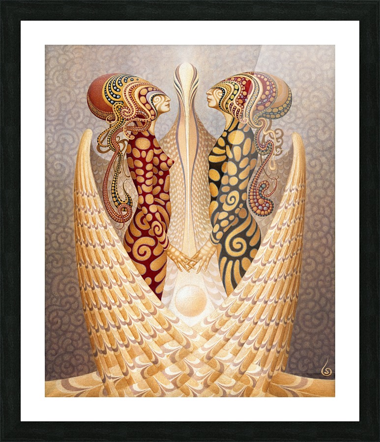 DEUS_1_0 Picture Frame print