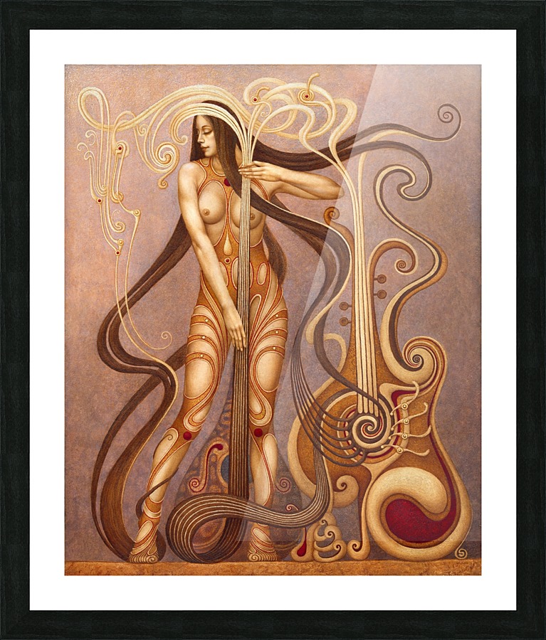 MYSTERIUM Picture Frame print