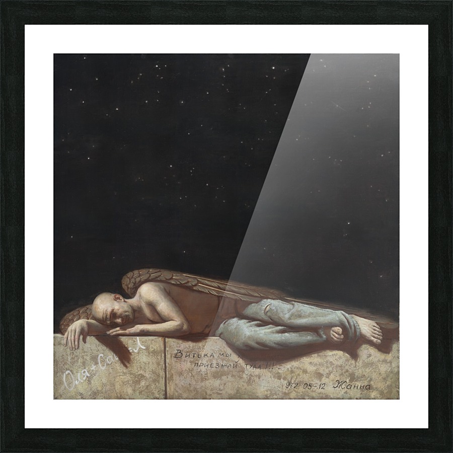 The_Angel Picture Frame print