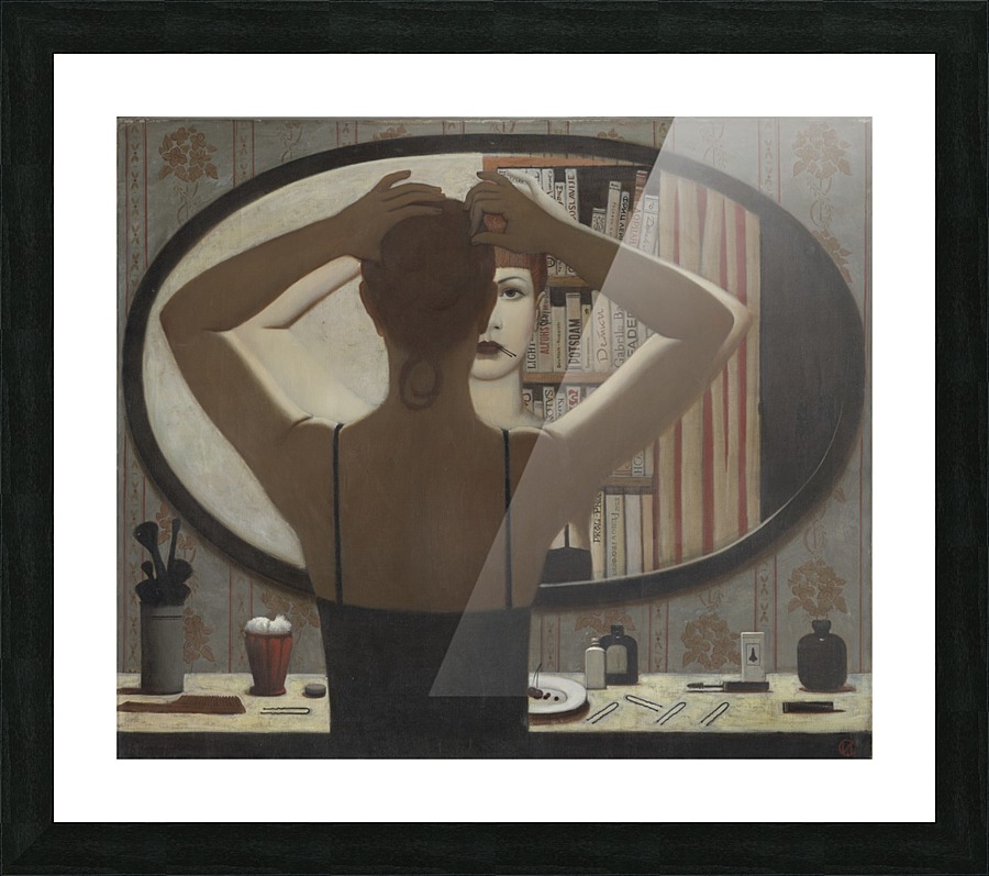 The_Mirror Picture Frame print