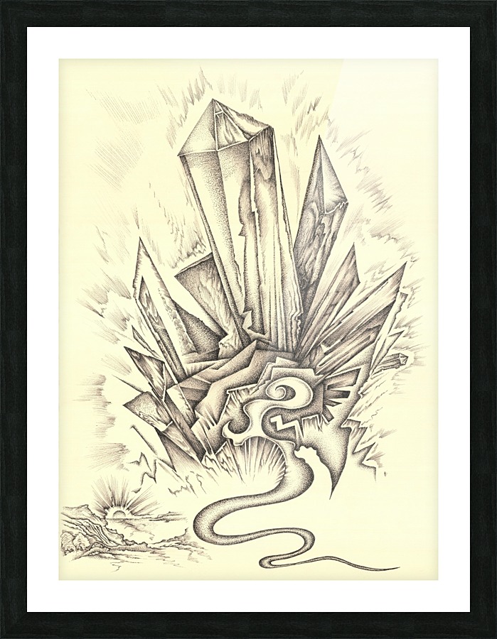 Crystal Picture Frame print
