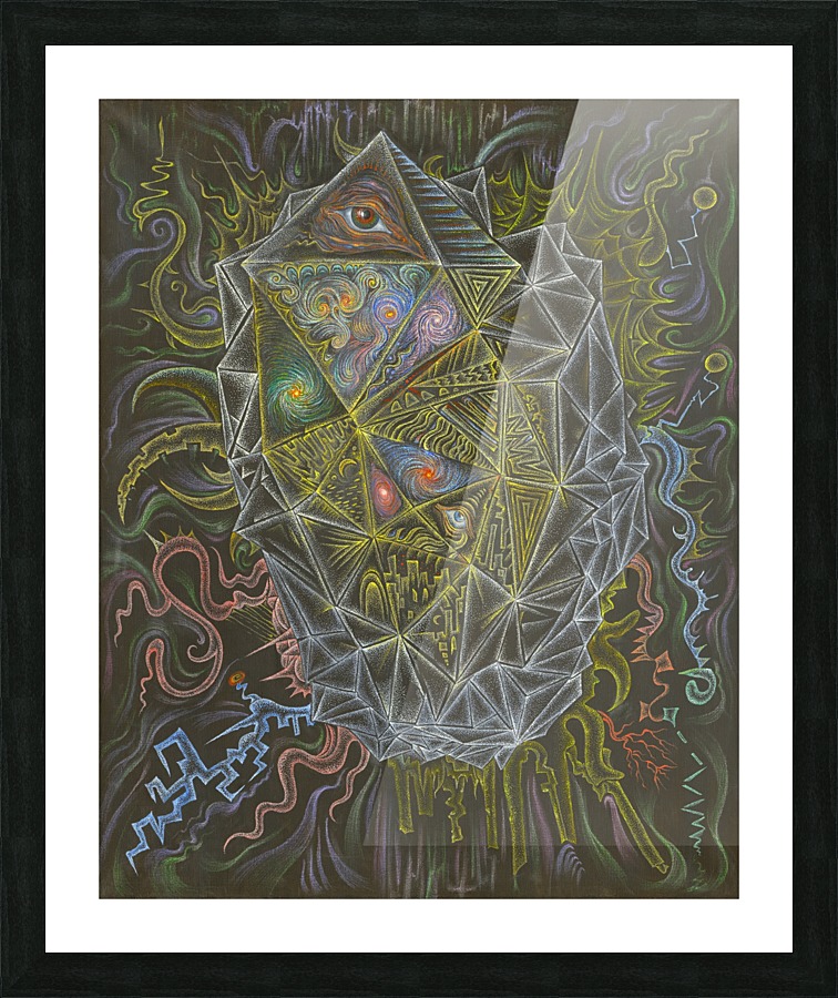 Deity_From_The_Abyss Picture Frame print