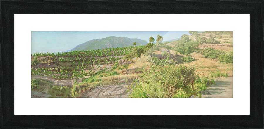 Foothills_In_Turkey Picture Frame print