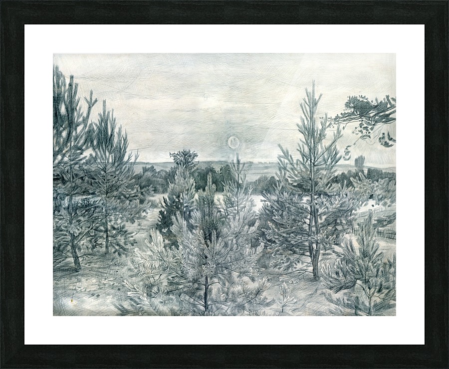 Moonrise Picture Frame print