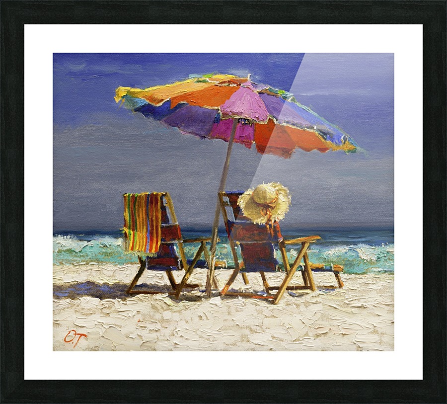 Umbrella Picture Frame print