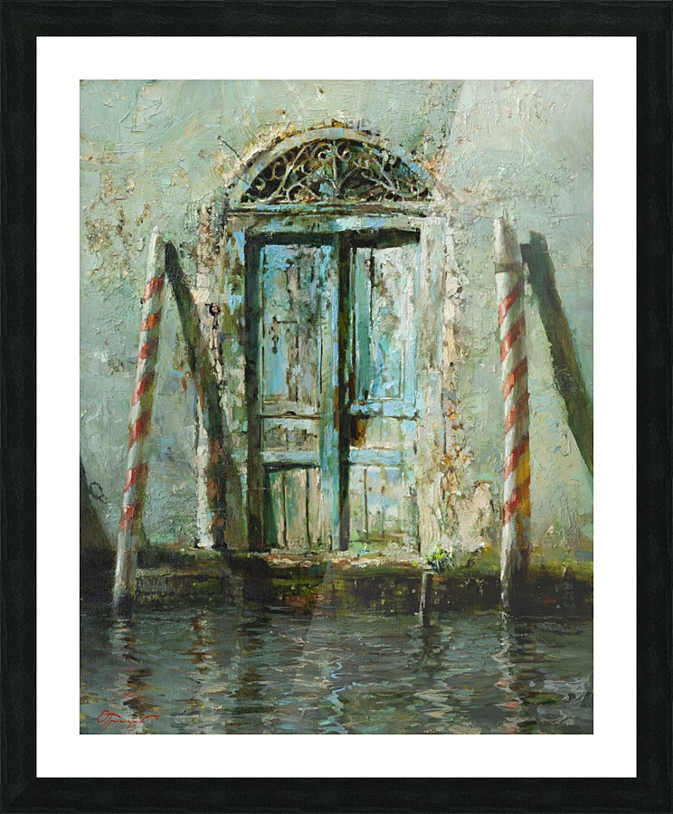 Venetian_Door Picture Frame print