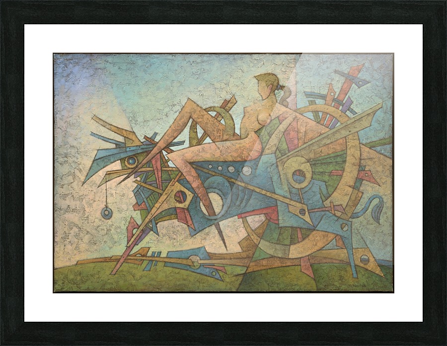 Abduction Picture Frame print