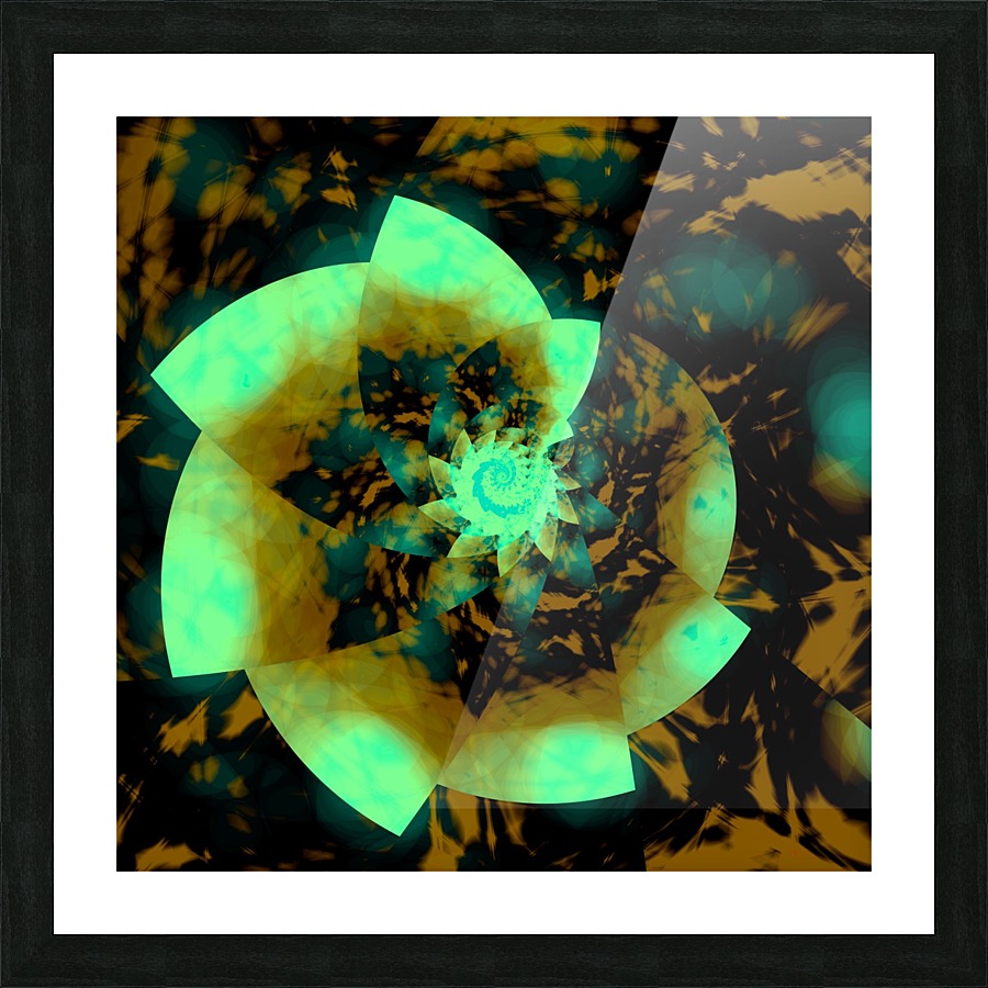 Digital_Vegetation Picture Frame print