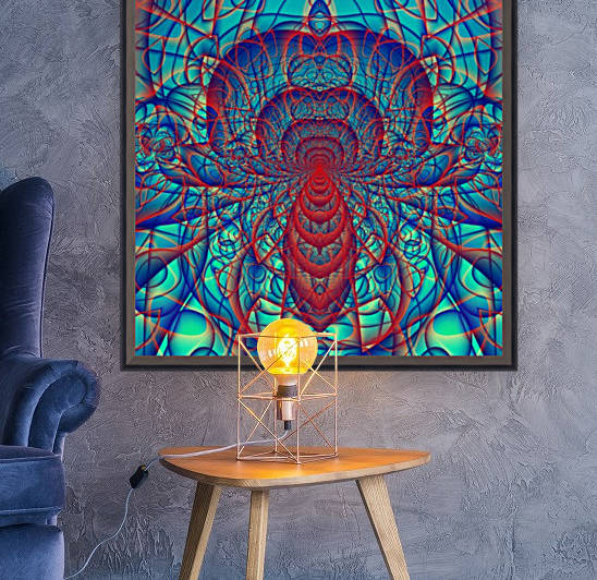 Blue_Spider by Egalitarian Art Gallery