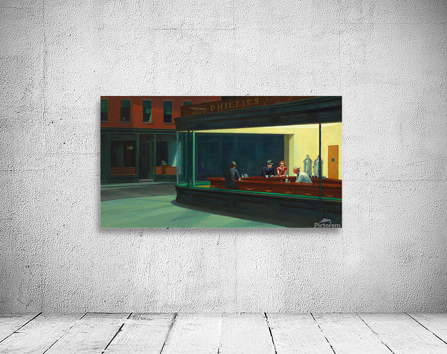 Nighthawks Edward Hopper  Wall Preview