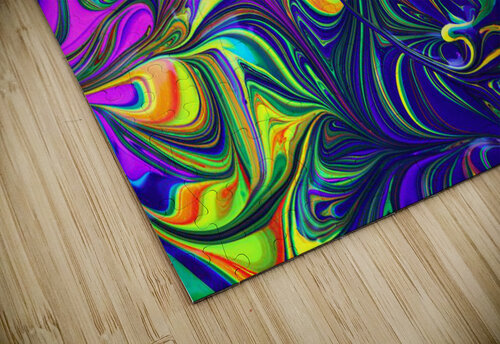 Abstract multicolore pattern Jon dev  puzzle