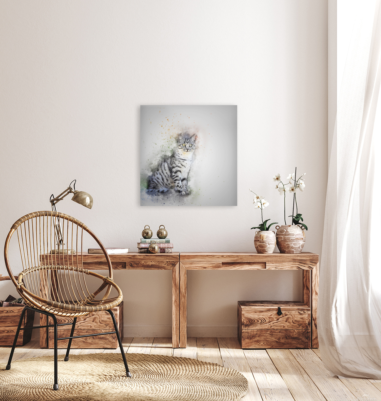 cat drawing Reproduction