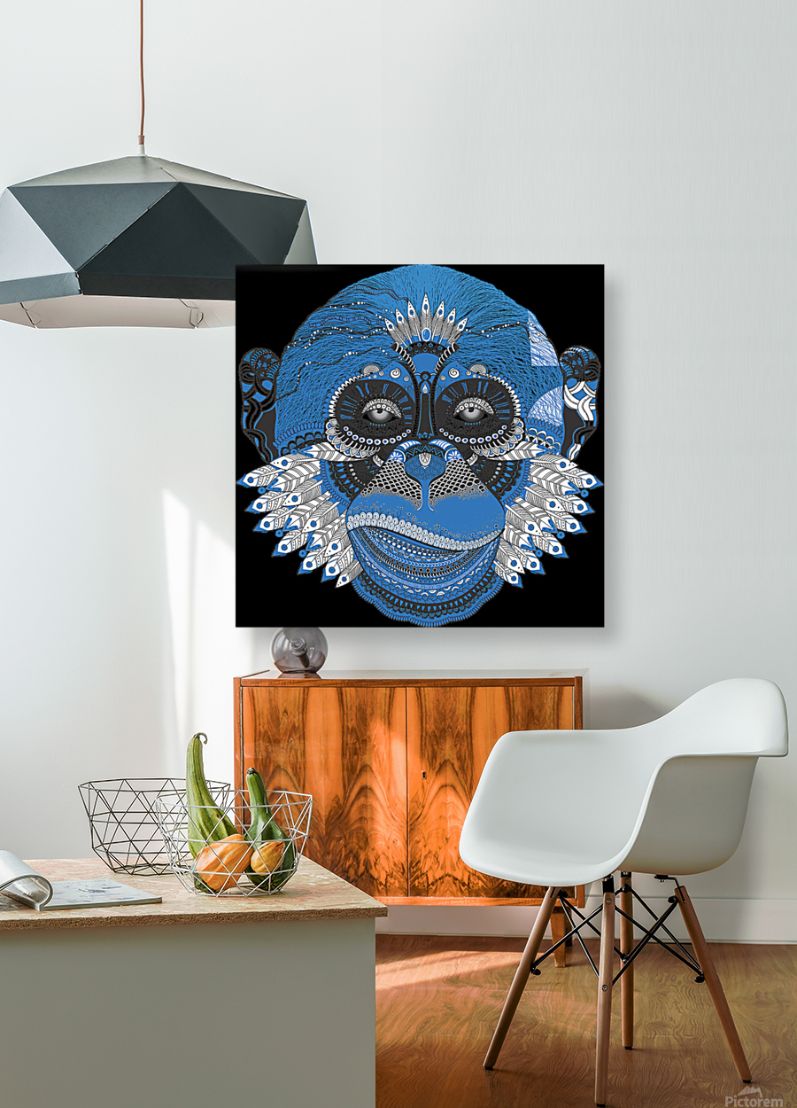 monkey mandala Reproduction