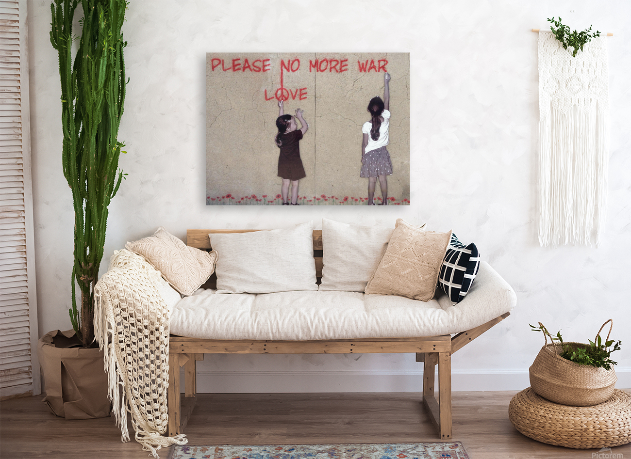 peace graffiti  Reproduction