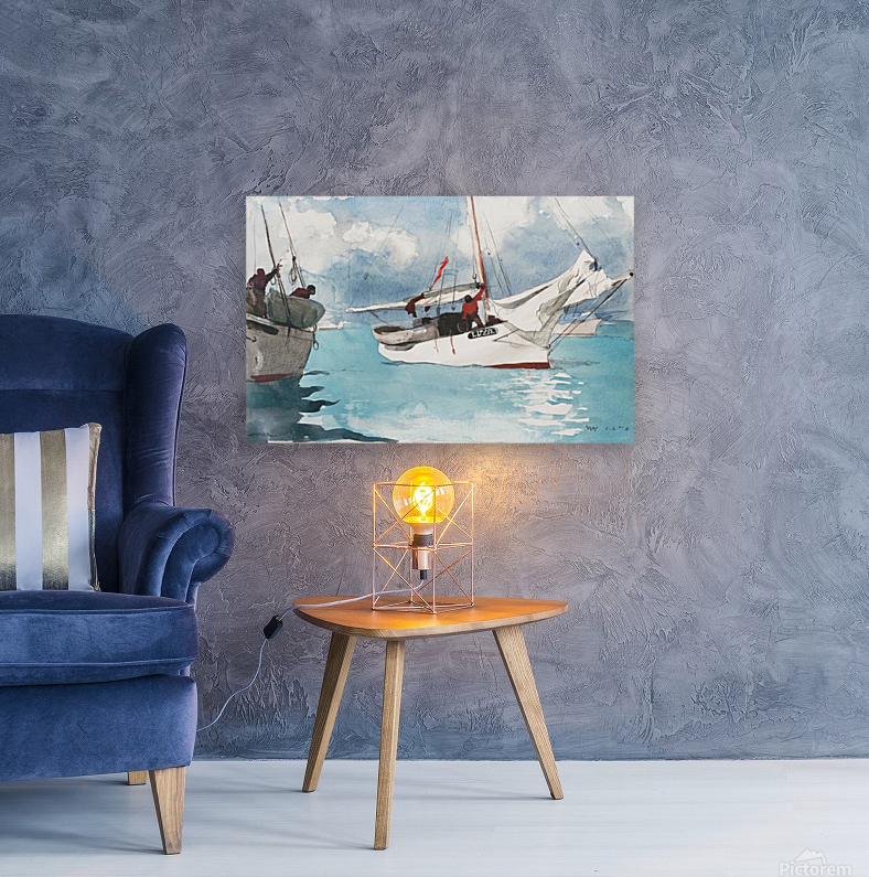 Fishing Boats Reproduction