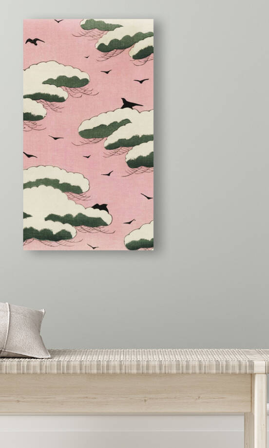 Vintage mobile wallpaper iPhone background Pink sky illustration  by Jon dev 