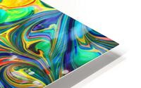 Abstract multicolore pattern HD Metal print
