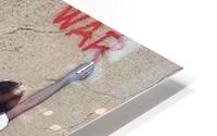 peace graffiti  HD Metal print