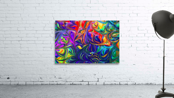 Abstract multicolore pattern Wall Preview
