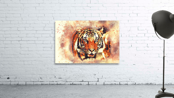 tiger art  Wall Preview