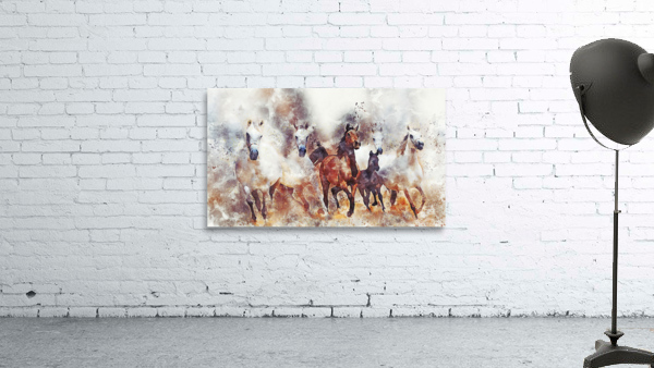 horses  Wall Preview