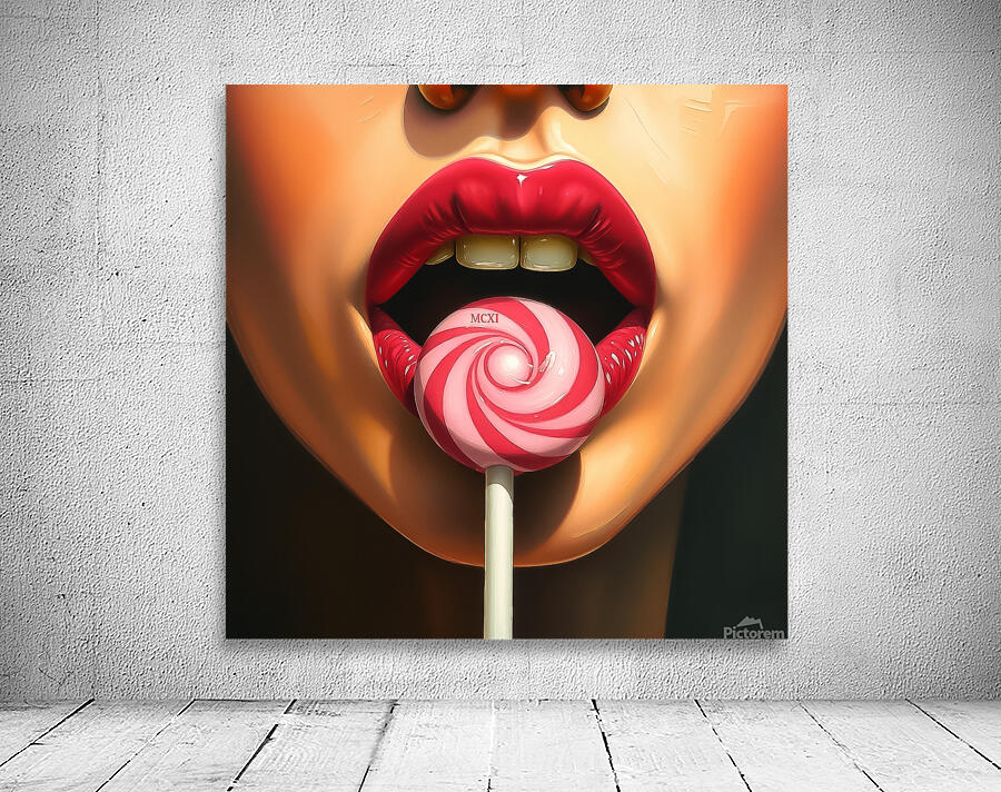 BEAUTIFUL LIPS 2 Wall Preview