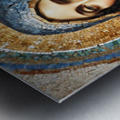  Mosaic of the Virgin Mary   Metal print