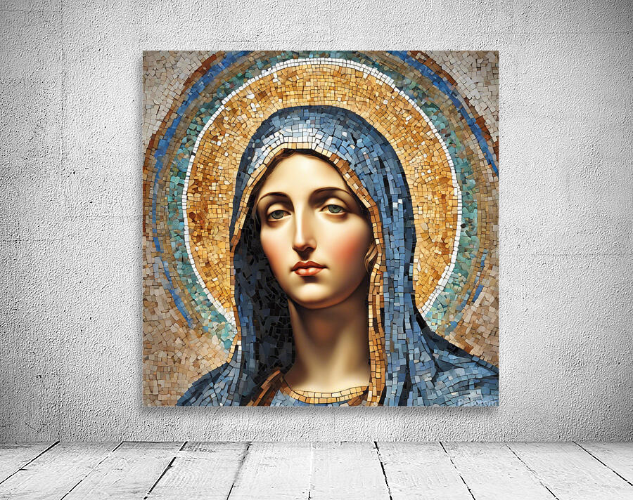 Mosaic of the Virgin Mary   Wall Preview