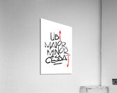 Ubi Maior Acrylic Print