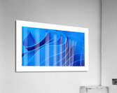 Abstract blue background Acrylic Print